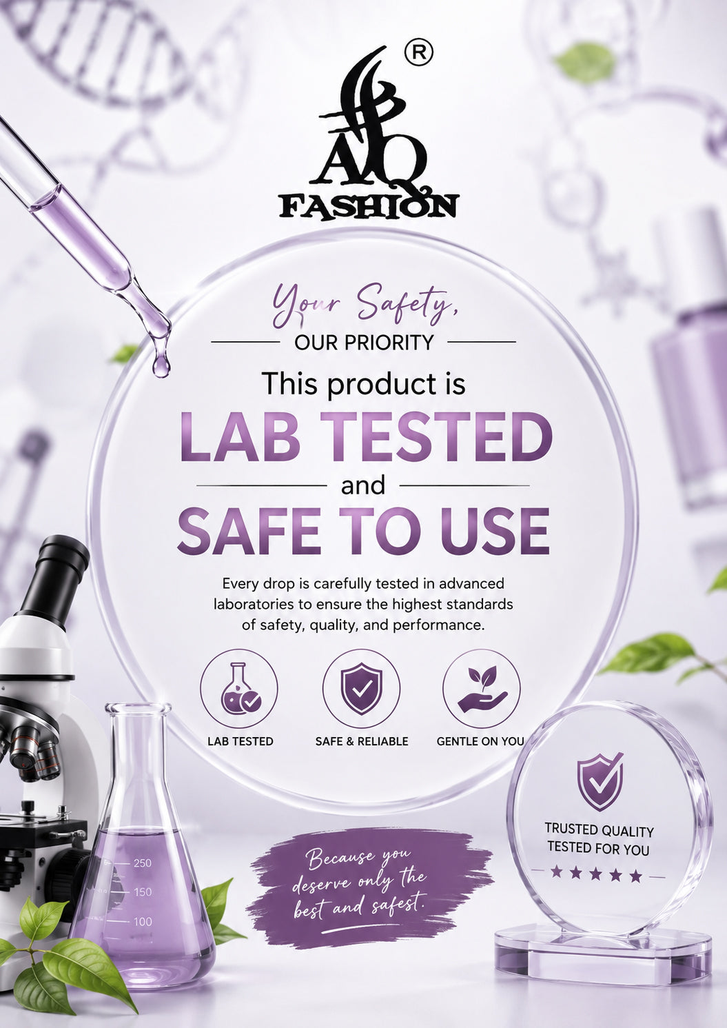 AQ Fashion Gel Nail Polish 12ml – Long Lasting Glossy Finish | Lab Tested