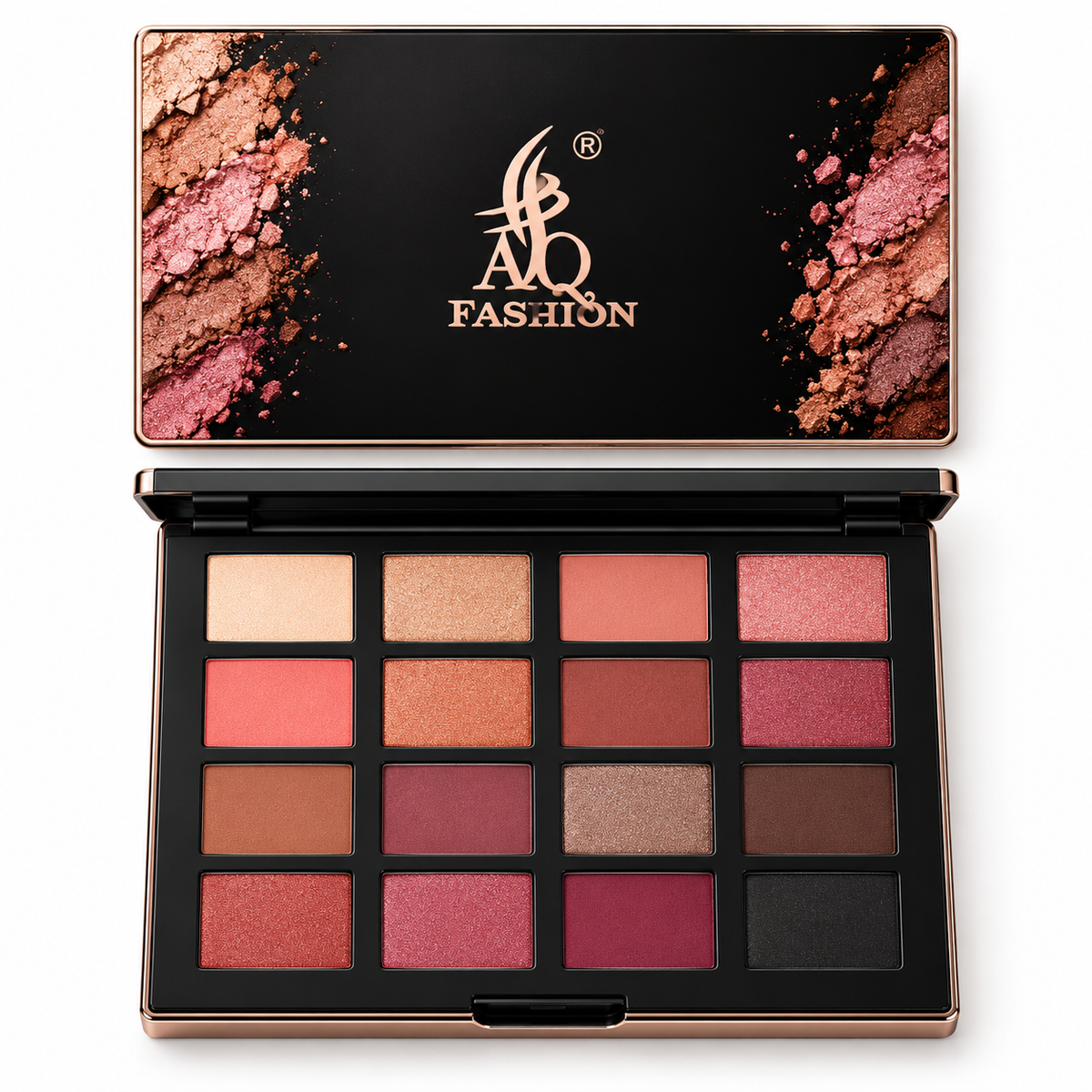 16-Colour Rose Gold Makeup Palette
